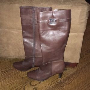Ralph Lauren heeled boots